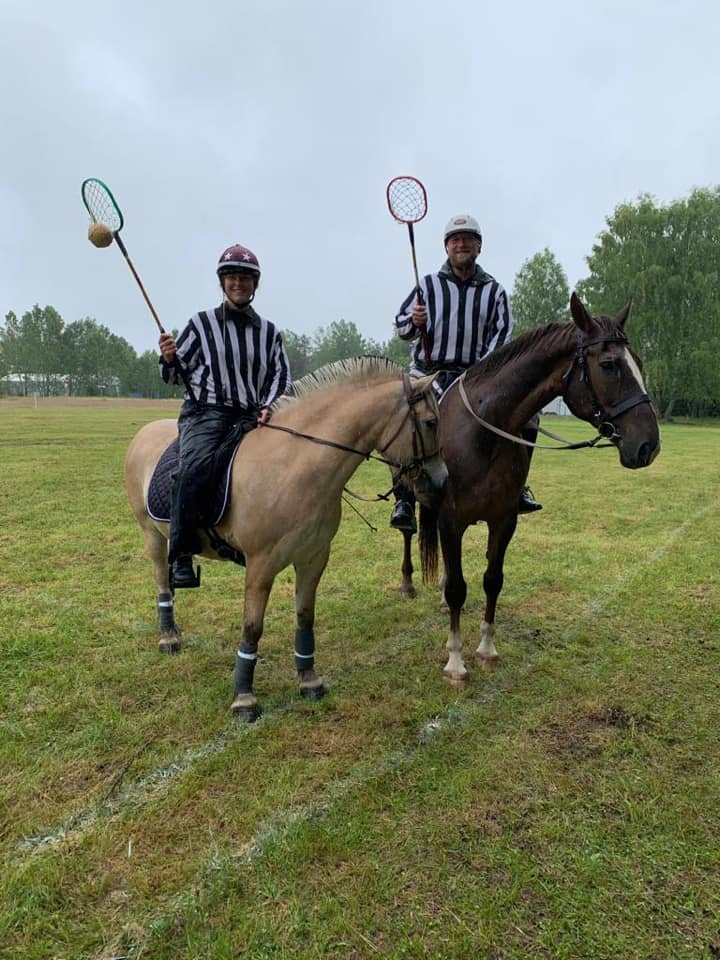 Pinse-polocrosse på Atlungstad